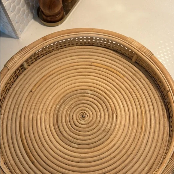 H&M Natural Rattan Tray - Picture 2 of 4
